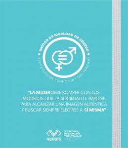 DISEÑO LIBRETA LA MUJER DEBE ROMPER CON LOS MODELOS QUE LA SOCIEDAD IMPONE PARA ALCANZR UNA IMAGEN AUTENTICA Y BUCAR SIEMPRE ELIGIRSE A SI MISMA ABRIL- 2025