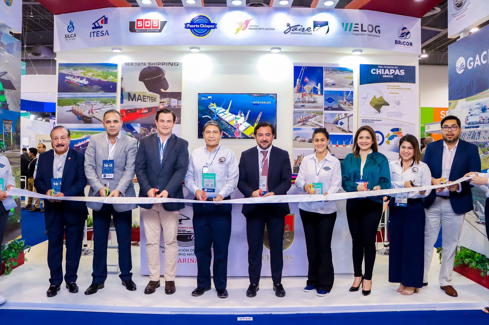 Chiapas, presente en la Expo Logística & Summit Expo 2023, realizada en