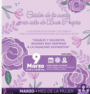 INVITACION 09 DE MARZO TALLLER DENOMIDADO IGUALES Y VALIENTES_ MUJERES QUE INSPIRAN A LA IGUALDAD SUSTANTIVA 09-MARZO-2026